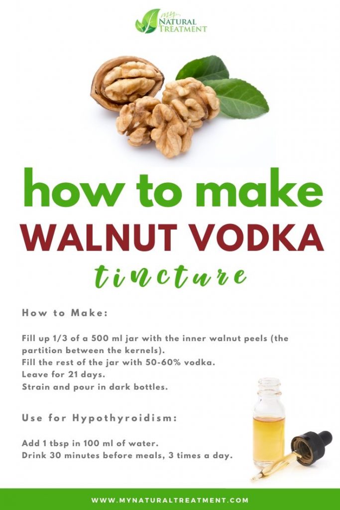 Walnut Vodka for Thyroid Problems