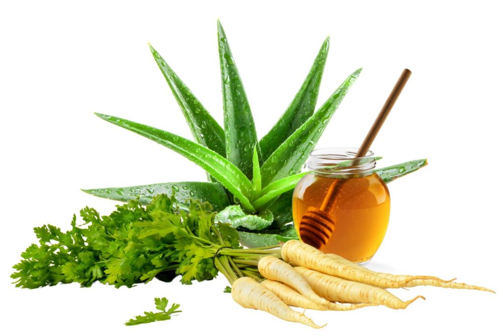 Aloe Vera Parsley Honey - Natural Treatments for Angina Pain  - MyNaturalTreatment.com