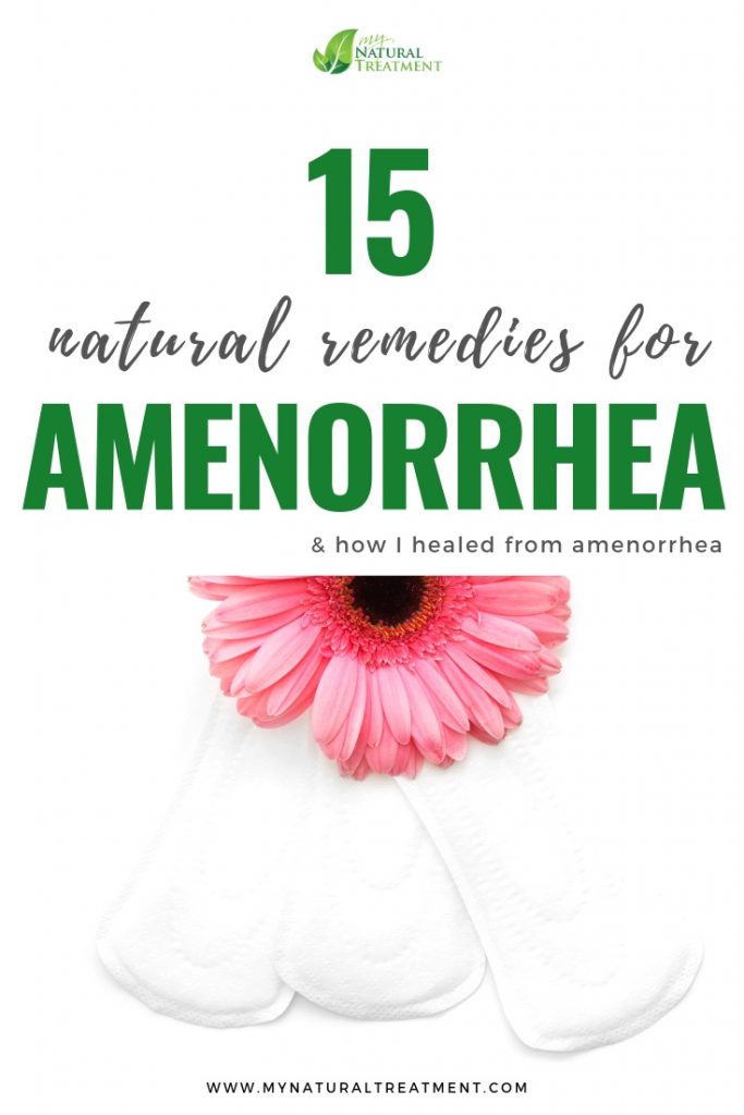 Amenorrhea Remedies that Work #amenorrhea
