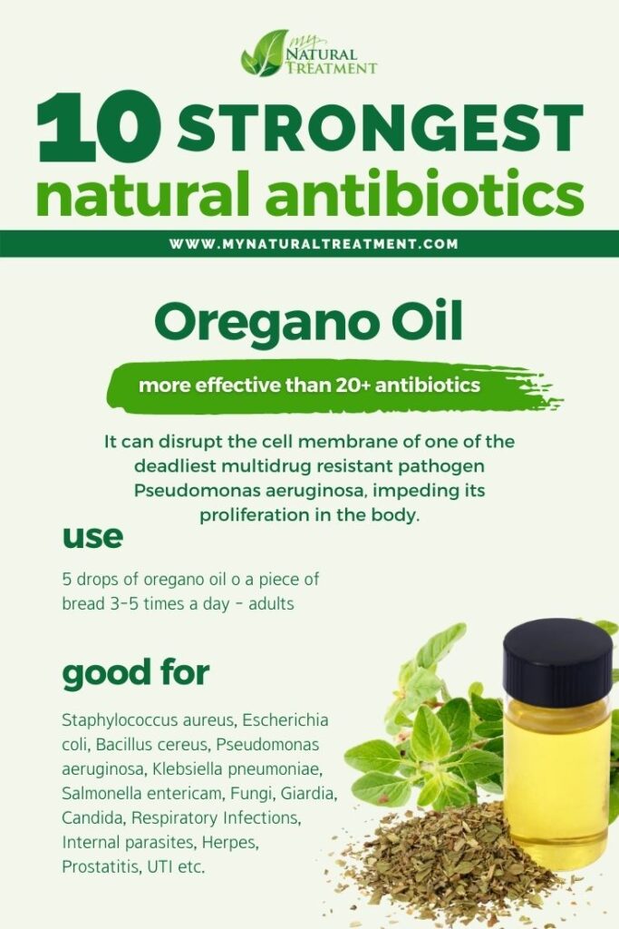 Strongest Natural Antibiotics - Oregano Oil - MyNaturalTreatment.com