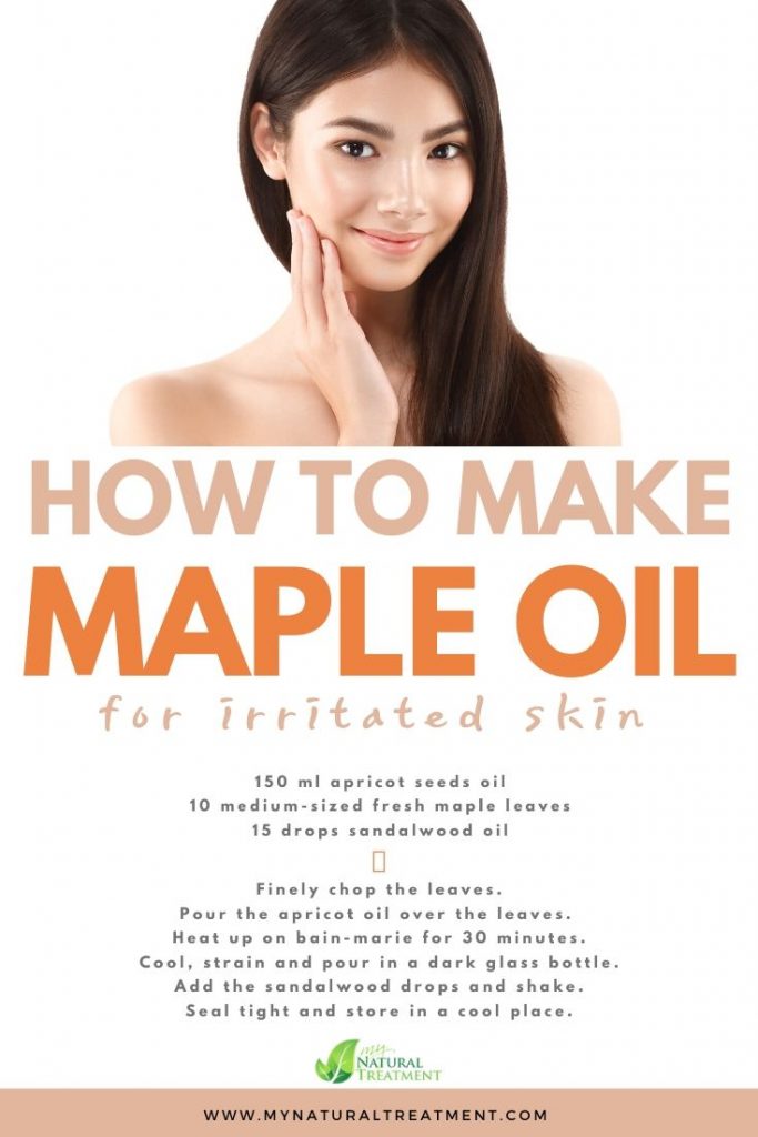 Maple Leaves Oil for Irritated Skin