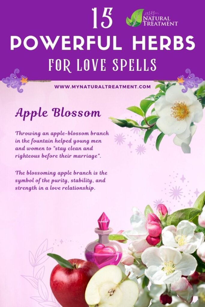 Apple Blossom - Powerful Magic Herbs for Love Spells