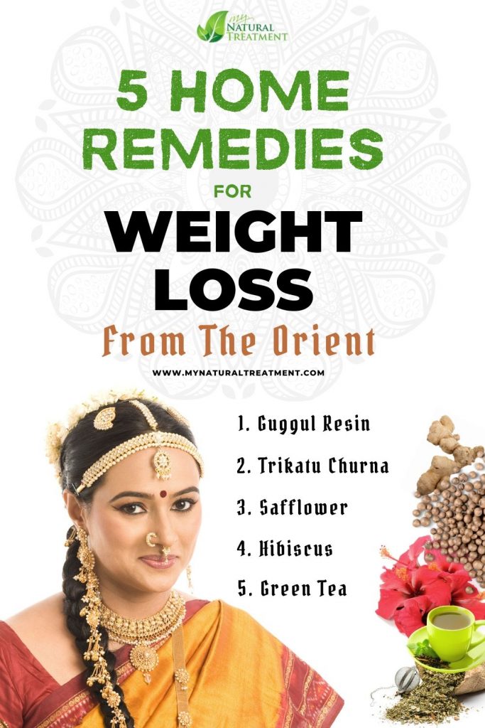 5 Natural Remedies for Weight Loss from the Orient and how to use them.