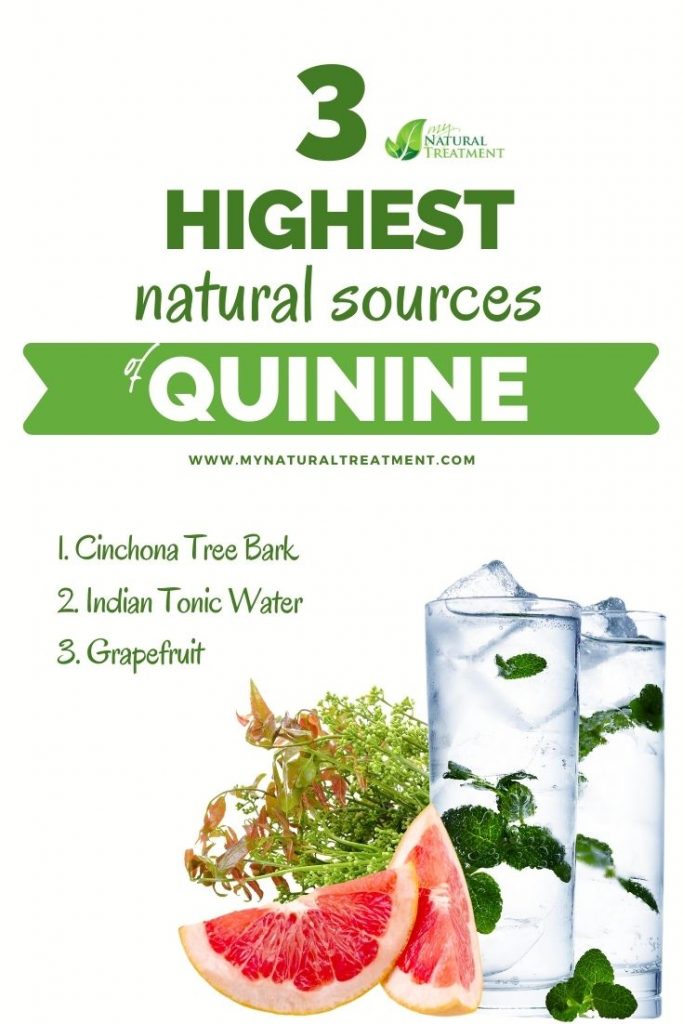 What Are The Highest Natural Sources of Quinine? Discover 3 natural sources of quinine.