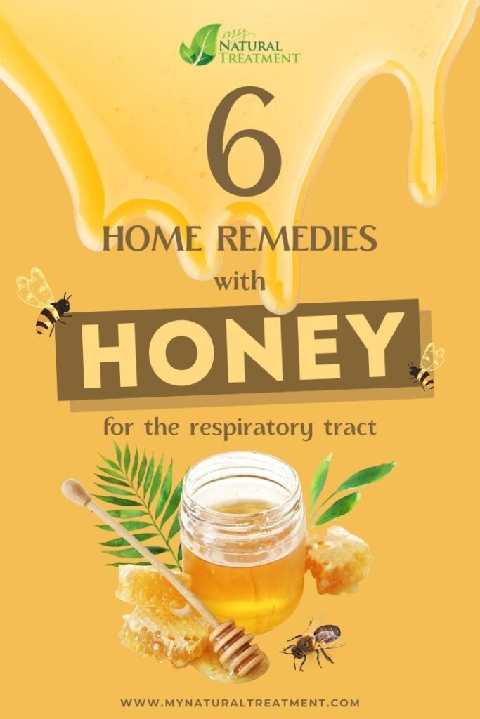 6 Home Remedies with Honey for The Respiratory Tract - MyNaturalTreatment.com