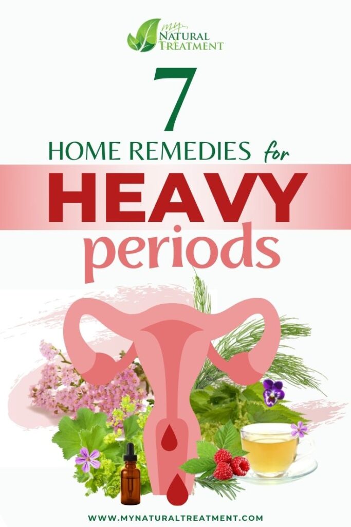 7 Effective Home Remedies for Heavy Periods - MyNaturalTreatment.com