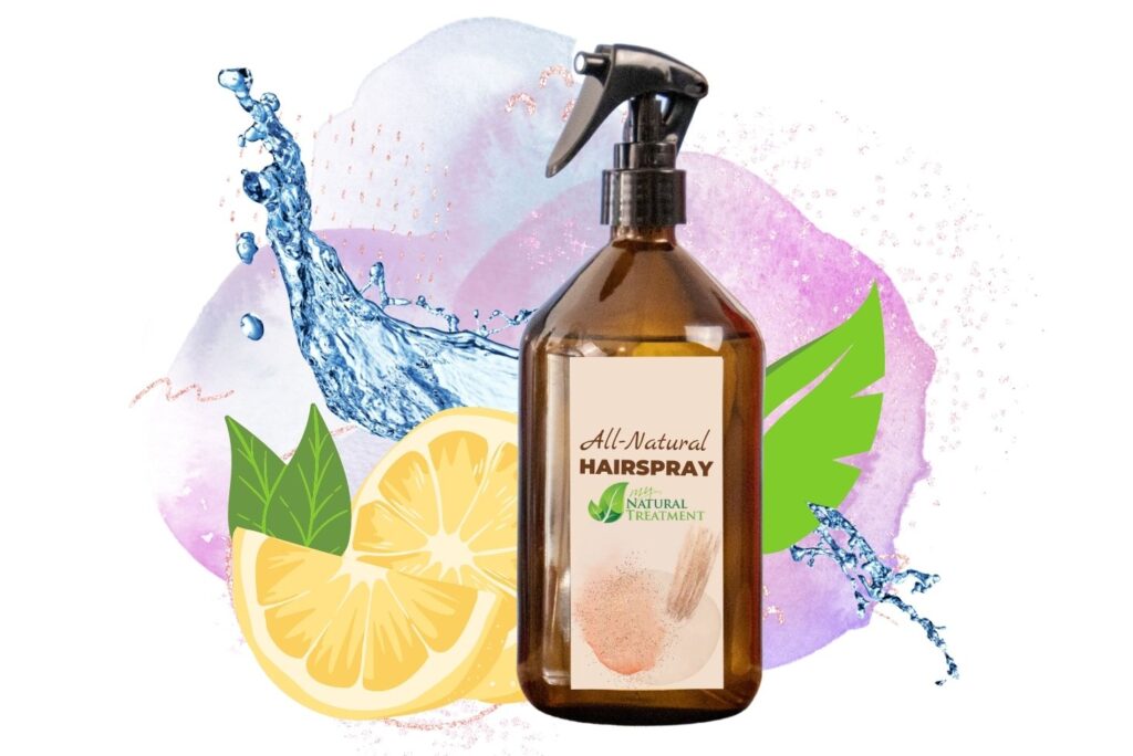 How to Make Hairspray at Home Naturally - MyNaturalTreatment.com - MyNaturalTreatment.com