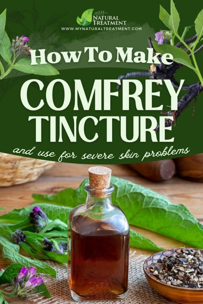 How to Make Comfrey Root Tincture Comfrey Root Tincture Uses NaturalTreatment.com