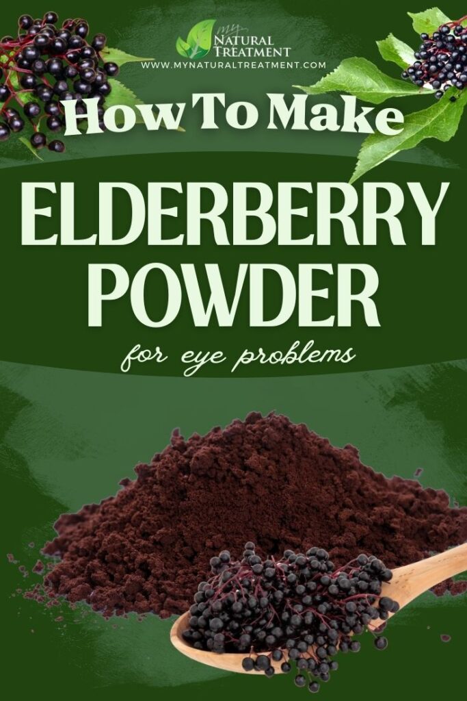 How to Make Elderberry Powder - Elderberry Powder Recipe - MyNaturalTreatment.com
