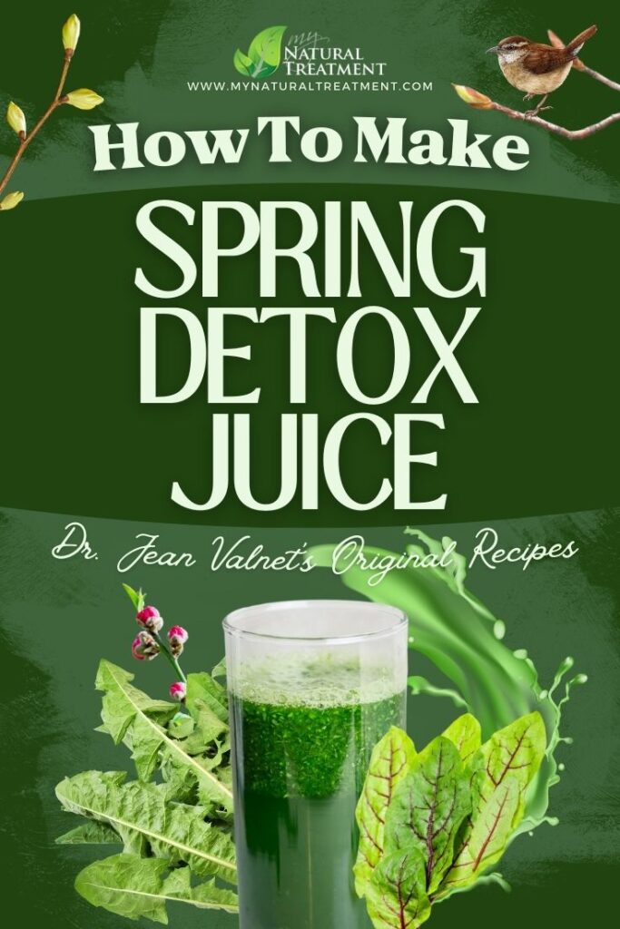 Dr. Jean Valnet's Spring Detox Juice Recipes - MyNaturalTreatment.com